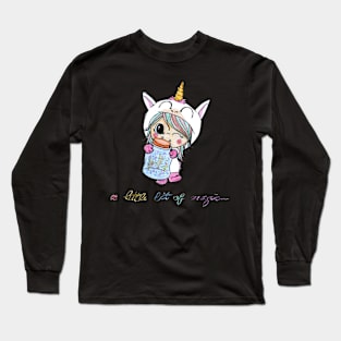 Cute unicorn women print Long Sleeve T-Shirt